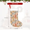 thumbnail image 4 of Rateoe Colorful Owls Print Christmas Stockings,18 Inch Large Christmas Stockings Decoration Ornaments for Holiday Home Fireplace Indoors, 4 of 7