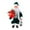 Green, variant on Santa Clause Ornament Santa Toy Centerpiece 13 Inch Standing Figure for Christmas Fireplace Decor