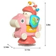 thumbnail image 3 of bxhwj Carousel Suction Cup Spinning Toy for Toddlers 6-24 Months, Early Education, Hand-Eye Coordination, Parent-Child Interaction, Indoor Outdoor Fun, Birthday Holiday Gift, 3 of 7