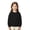 Black, variant on HAJWOH Kids Girls Boys Oversized Crewneck Sweatshirts Pullover Tops Fashion Clothes Long Sleeve Sweatshirts Toddler Kids