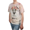 thumbnail image 4 of Happy Mother's Day Whippet with Flower Crown and Greeting Card All Over Print 3D Shirt Unisex Merch Dog Lover - 13004, 4 of 6