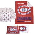 thumbnail image 2 of NHL Montreal Canadiens Leafs 4-Piece Twin Bedding Set, 2 of 9