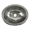thumbnail image 3 of Boat RV Caravan Stainless Steel Hand Wash Basin Sink oval ,Easy to Use, 3 of 6