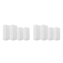 WORGEOUS 8 pcs  DIY Craft Foams Blocks For Art Projects Flower Arrangements Blank Rectangular Foams Bricks For Sculpting And Modeling
