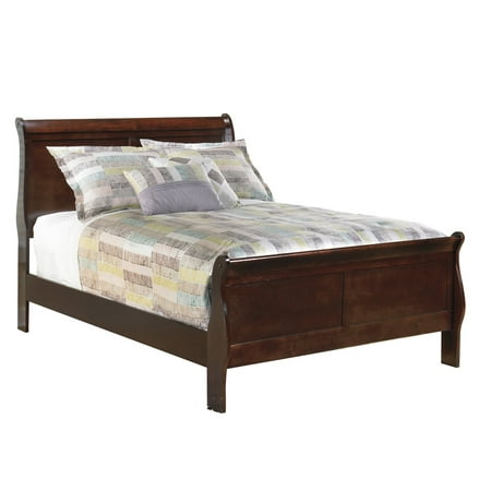 Dark Brown Queen Sleigh - Ashley Furniture Alisdair Queen Sleigh Bed Dark Brown