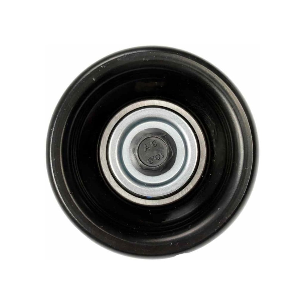 KarParts360 For Ford F-650/F-750 2016 2017 2018 2019 Engine Idler Pulley | Aluminum Material | Hex Bolt Head | Black | 3 Millimeters Material Thickness | 3 Millimeters Material Thickness | CC3Z8678A