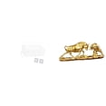 thumbnail image 1 of Figura de toro, estatua Feng Shui, obra de arte moderna, esculturas chinas de vacas y ganado, escultura de animales para escritorio, regalos de cumple, 1 of 8