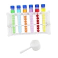 thumbnail image 4 of Tubo de ensayo de juguete para contar clasificación de colores con soporte, habilidades motoras finas de desarrollo temprano, juguetes para sin recipiente de almacenamiento, 4 of 8