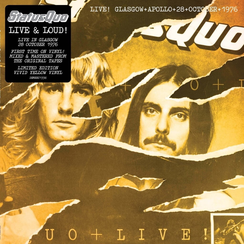 Status Quo - 28th October 1976 Live - 140-Gram Yellow Colored Vinyl - Music & Performance