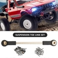 thumbnail image 5 of Upgrade Replacement Part Metal Suspension Toe Link Tie Rod Set for WPL 1/16 C14 C24 RC Car Parts, 5 of 5