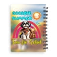 thumbnail image 2 of Goodbye Summer Shih Tzu Hello Fall Time for School Spiral Bound Journal Lion Dog Lover Gifts 5x7in Spiral Notebook - 02014, 2 of 5