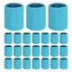 thumbnail image 1 of Uxcell 24PCS Bandas de sudor deportivas, muñequeras de algodón absorbentes para entrenamiento/baloncesto/correr [Azul cielo, 8cm de ancho], 1 of 7
