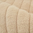 thumbnail image 3 of Granjero Gordo Funda de cojín de sofá reclinable de felpa de color sólido, funda protectora para sofá de sala de estar, 21,65 x 78,74 pulgadas, color caqui, 3 of 4