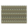 thumbnail image 1 of Safari Cutting Board, Style Geometrical Pattern with Wild Animals in Horizontal Line Art, Decorative Tempered Glass Cutting and Serving Board, Large Size, Black and Brown, by Ambesonne, 1 of 1