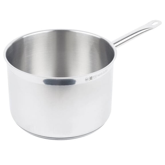 VOLLRATH 3806 Stainless Steel Sauce Pan, 6-3/4 Qt.