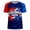 A02-Navy, variant on France Soccer Jersey Men Short Sleeve Quick-Dry Graphic Tee Breathable Loose Fit Workout Shirts for Fashion Football Fan Jersey Soccer Athletic