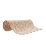 Burlap with Lace Wrap By Ashland