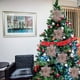 thumbnail image 2 of 12 Piezas Adornos de Poinsettia con Purpurina Decoraciones para Árboles de Navidad Colgante de Árbol Flores Florales Artificiales Guirnalda de Árbol de Navidad Decoración Navideña, Cha, 2 of 4