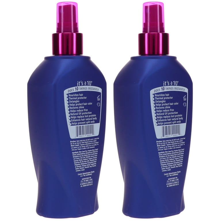 It's a 10 hair on sale detangler