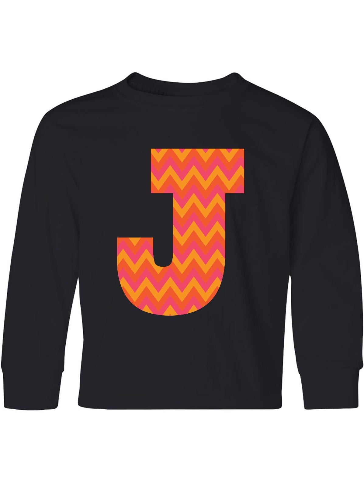 inktastic Chevron Monogram Letter M Toddler T-Shirt