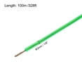thumbnail image 2 of Uxcell 1/8 Green Vinyl Coated Wire Ropes 328ft Galvanized Steel with 10PCS M3 Loop Sleeves, 2 of 7