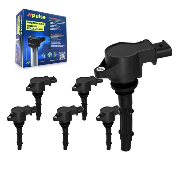 Mpulse Ignition Coil (6 Pack) for Car Mercedes-Benz GLK350 C300 ML350 E350 C250 C350 C230 Dodge Sprinter 2500 SLK350 S550 E550 C280 E300 CLK350 R350 SL550 3500 GL450 GL550 ML550 S450 SLK280 KMP-101092