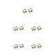 thumbnail image 1 of Guardurnaity Declaración Con Estos Elegantes Y Lindos Pendientes De Aro De Estrella Pendientes De Plata Para Mujer Plata De Ley 925 Oro 6MM Type2 NO2, 1 of 6