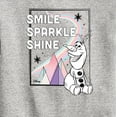 thumbnail image 3 of Frozen 2 - Smile Sparkle Shine - Toddler And Youth Crewneck Fleece Sweatshirt, 3 of 5