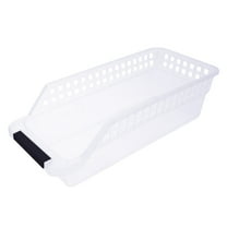 JDEFEG Multifunction Refrigerator Storage Freezer Storage Organizer Water Bottle and Drink Holder for Refrigerators Freezers Cabinets Pantry Garage White