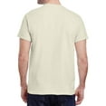 thumbnail image 3 of Jnriver Men's Short Sleeve Lightweight Heavy Cotton T-Shirt Regular-Fit Crewneck Tee for Casual Wear Gym Workout Summer Outfit - Natural - 2XL, 3 of 3