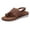 Brown, variant on Women’s Cork Footbed Platform Wedge Sandals Arch Support Buckle Strap Toe Ring Casual Dressy Walking Beach Shoes (Silver, 5.5)