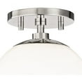 thumbnail image 3 of -One Light Semi-Flush Mount in Style-7.5 inches Wide By 9.25 inches High-Aged Brass Finish Bailey Street Home 735-Bel-2692791, 3 of 10