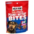 thumbnail image 4 of (7 Pack) Milk-Bone Peanut Buttery Bites Soft Dog Treats With Jif Peanut Butter & Bacon, 4.5 oz Bags, 4 of 9