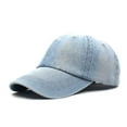 thumbnail image 4 of SikaFu New Denim Baseball Hats Washed Cotton Cotton Caps Men And Women Fashion Sun Hat Summer Sunscreen Hats Hat, 4 of 7