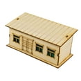 thumbnail image 5 of MERIGLARE 1/60 Miniature House Model Mini Accessory Unique Scenery 3D Handmade Building Model Architecture Scene for Diorama Sand Table Style C, 5 of 8