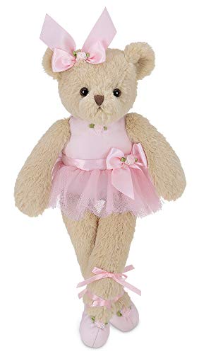 Bearington　Bear　Stuffed　Animal　Nina　Ballet　Teddy　Plush　Pink　Ballerina　13　inches　in　Outfit,