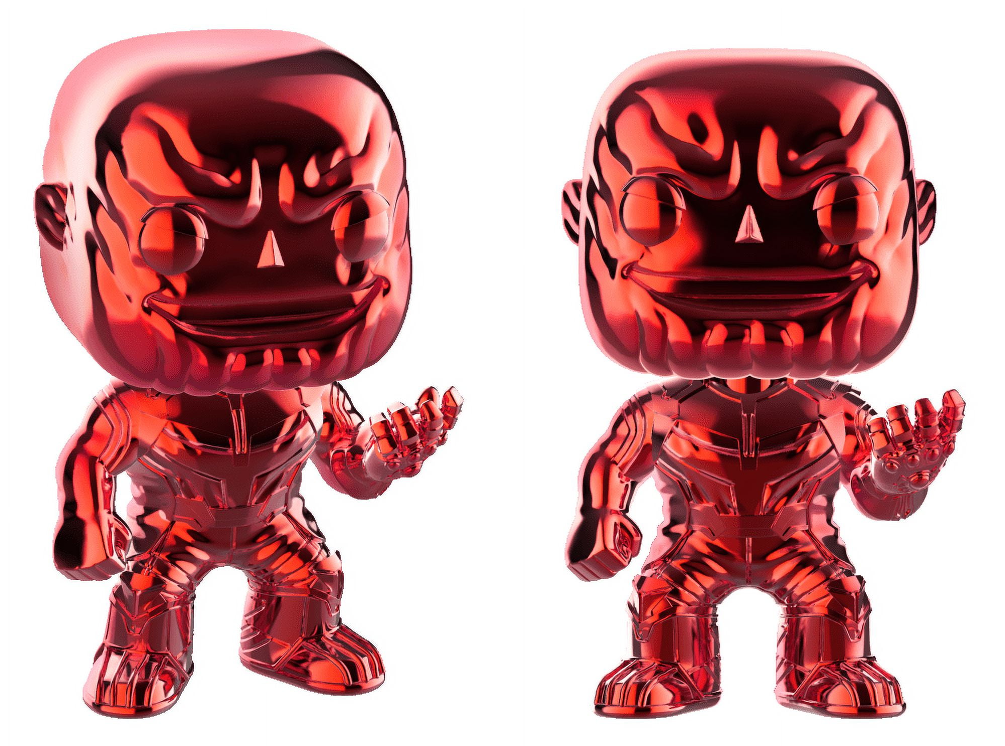 Funko POP Marvel Infinity War Thanos Red Chrome Walmart Exclusive Walmart