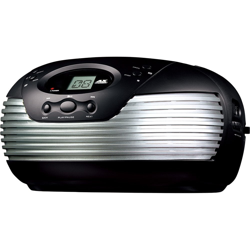 Coby Portable Cd Player & AM/FM Radio Tuner Mega Bass Reflex Stereo Sound System Plus 6ft Aux