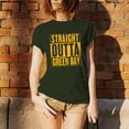 thumbnail image 5 of Straight Outta Green Bay Football Mens T-Shirt - 3X-Large - Forest Green, 5 of 7