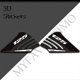 thumbnail image 1 of For Suzuki GSXS GSX-S 125 GSXS125 GSX S125 GSX-S125 Motorcycle Tank Protector Pad Grips Fuel Oil Kit Knee 2017 - 2021 2022 2023, 1 of 5