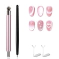 thumbnail image 1 of Set de imanes para nail art uadbau de 4 piezas con diseño ojo de gato, 1 of 7