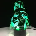 thumbnail image 4 of Naruto 7 colores cambian modelado visual 3D LED Anime Night Lights, 4 of 5