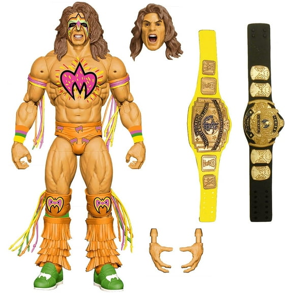 WWE Collectible Kids Ultimate Warrior Action Figure, 7.09", 10.4 oz