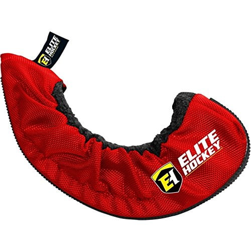 Elite Hockey Pro-Skate Guard (Red, JR Medium) by Elite Hockey