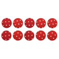 thumbnail image 1 of jifeng 6x10Pcs Mushroom Fabric Covered Button Shank Button Sewing Scrapbooking Red 1, 1 of 7