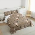 thumbnail image 3 of Castle Fairy Bull Skull Western 3-Piece Full Comforter Set, 3 of 8