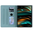 thumbnail image 3 of SaniMore Wallet Case for Samsung Galaxy Tab A8 (SM-X200/X205) 10.5" 2022, PU Leather Magnetic Closure Cover Support Pencil Holder Card Slot & Kickstand Full Body Protective Shell, Black, 3 of 6