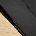 thumbnail image 4 of Yupbizauto - Premium Grade Leatherette Car Seat Covers with Floor Mats Set - Universal Size - Airbag Compatible - Support 60 40 Split Type Seats and Center Console (Black/Tan), 4 of 5