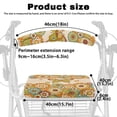thumbnail image 6 of HELLHERO Butterfly Flowers Walker Seat Cushion Cover Removable Rollator Walker Cover for Seniors Adult Walker Protection Non-Slip Cover for Easy to Install, 6 of 7