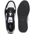 thumbnail image 3 of Zapatillas PUMA Carina Street para mujer, blancas y negras 7.5, 3 of 4